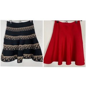 All 2 BCBGMaxazria Flared Skirts
